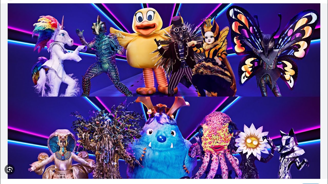 The masked singer Uk season 1 all reveals