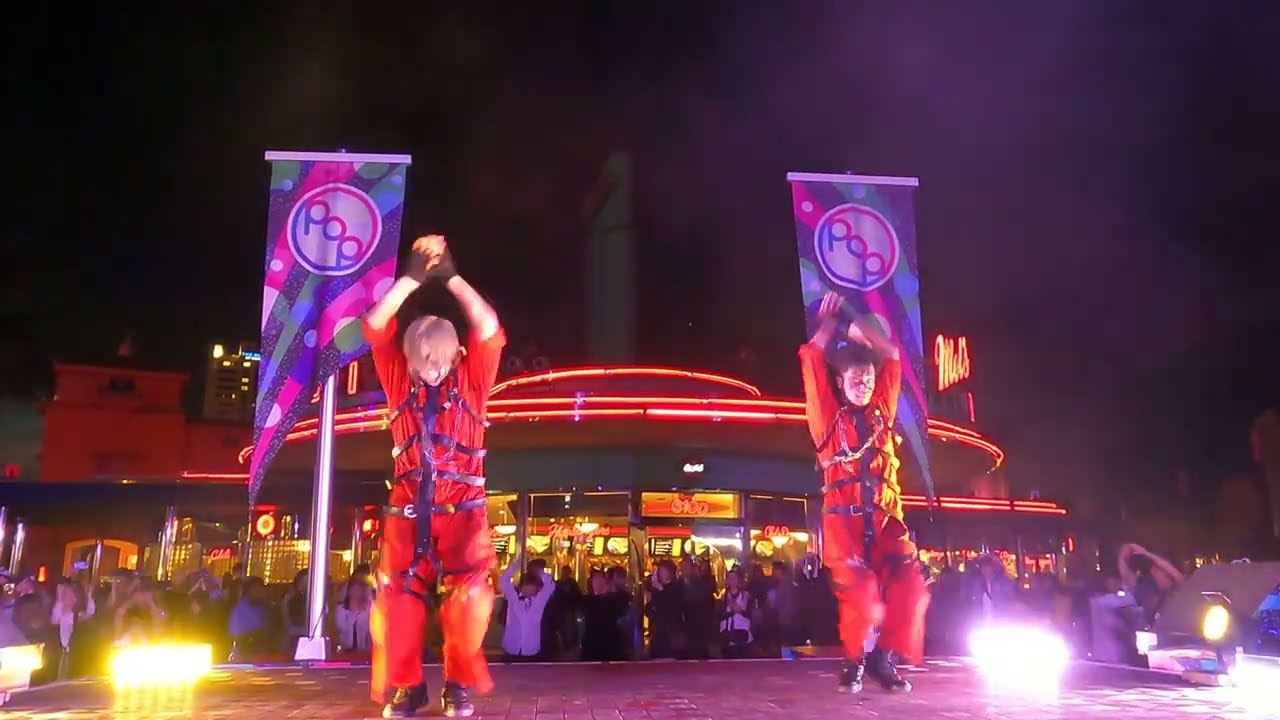 【USJ】4K ハロウィーン・ホラーナイト《ゾンビ・デ・ダンス》メルズ・ステージ 2023.10.19