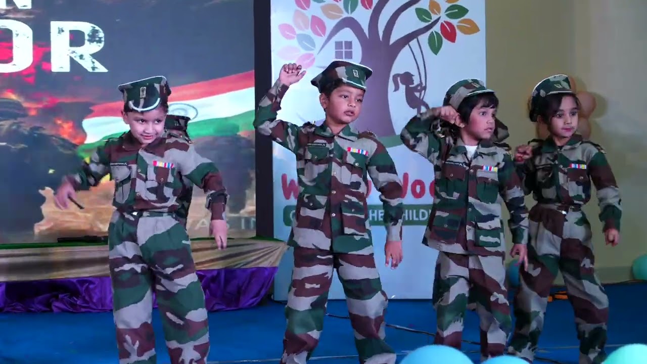 #willowwoodspreschool#Army#dance performance by pp1#2025-2026