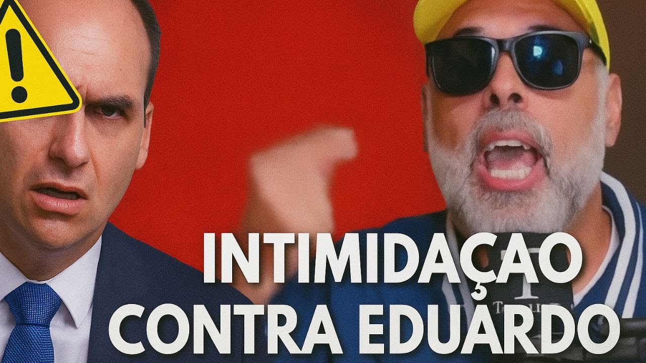 🚨 Eduardo Bolsonaro Alvo de Intimida&ccedil;&atilde;o? Allan dos Santos Conta Tudo!