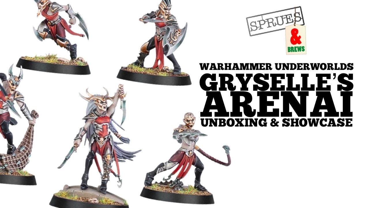 Gryselle's Arenai Unboxing and Review - Warhammer Underworlds Gnarlwood