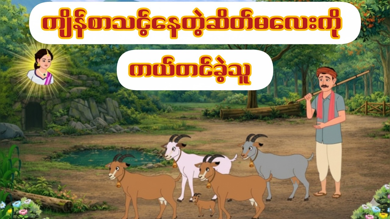 ကျိန်စာသင့်နေတဲ့ဆိတ်မလေးကို ကယ်တင်ခဲ့သူ