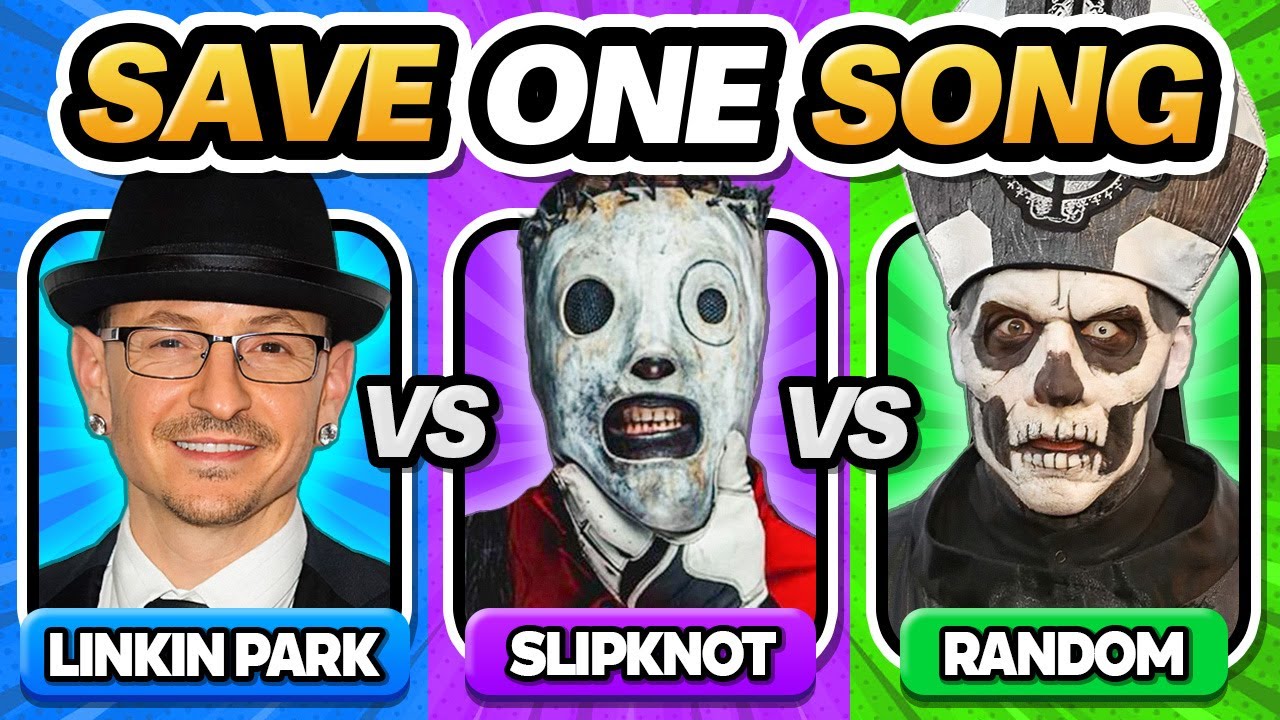 Save One Song 🎸 Linkin Park vs Slipknot vs Random | Music Quiz