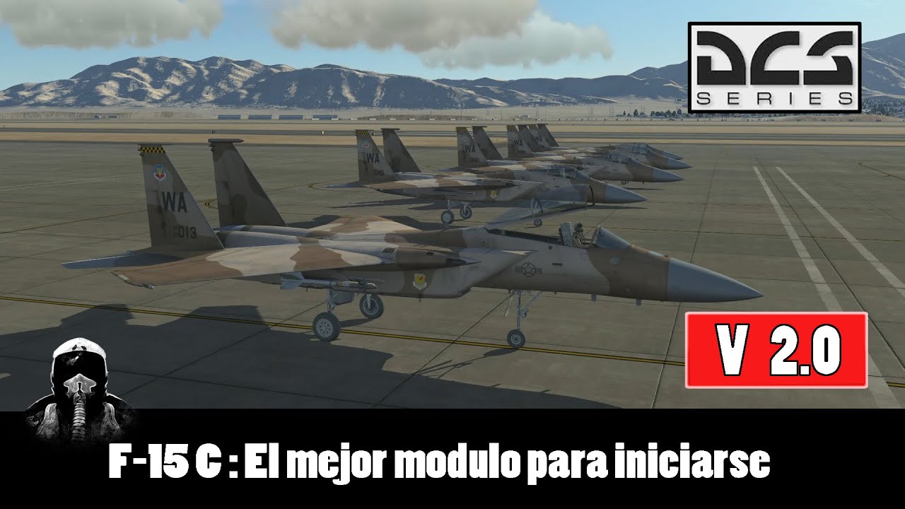Inici&aacute;ndose en DCS: Test flight y explicaciones del F-15 C EAGLE