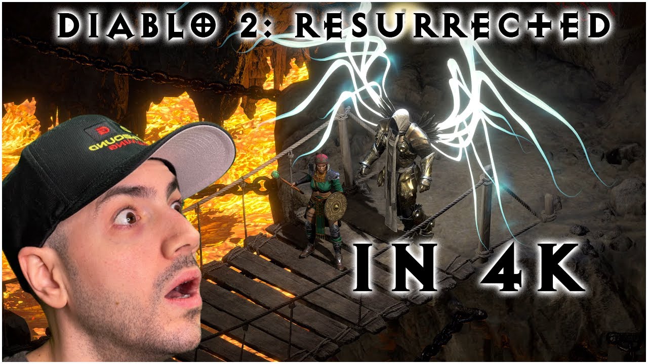 Diablo II: Resurrected - 4K Graphics - Original Vs. Remastered Comparison!