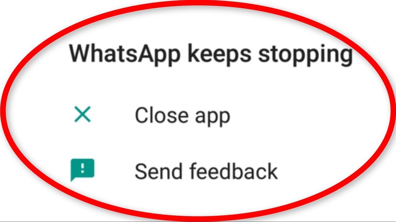 How To Fix WhatsApp Keeps Stopping Error In Android Mobile