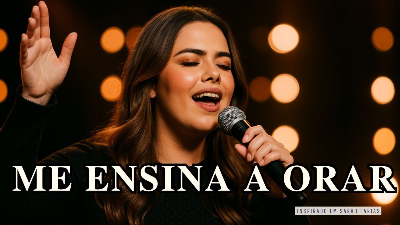 ME ENSINA A ORAR Inspirada Sarah Farias – Jesus é Refúgio, Força e Renovo – Louvor