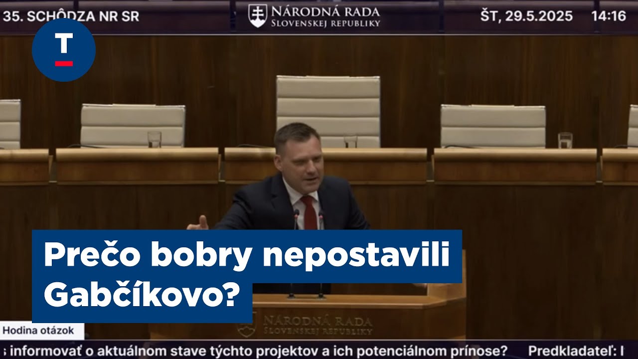 Taraba: Prečo bobry nepostavili Gabčíkovo?