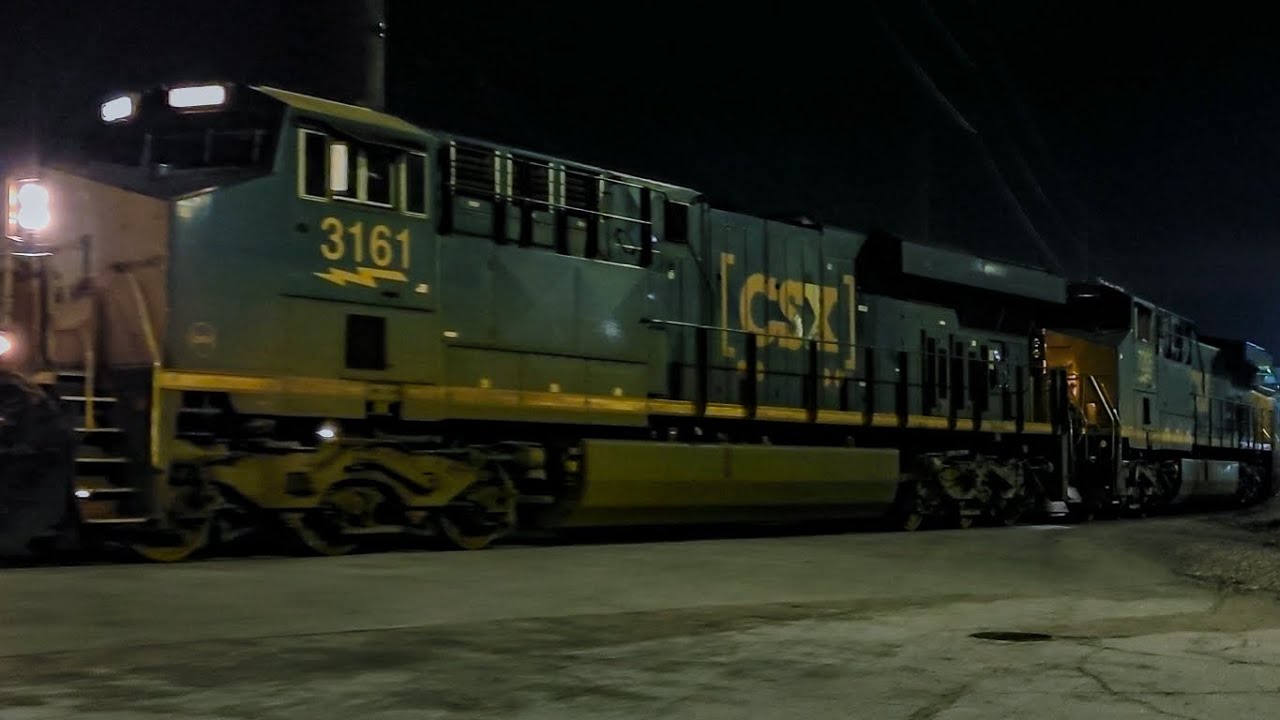 CSX Herzog 4 Engine's in Augusta/NS 191 with NS 1194 Lead in Millen