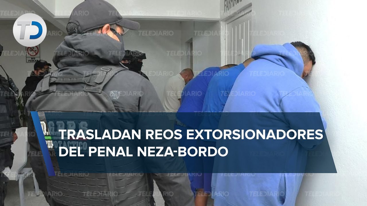 Desarticulan banda de presuntos extorsionadores que operaban al interior del penal de Neza-Bordo