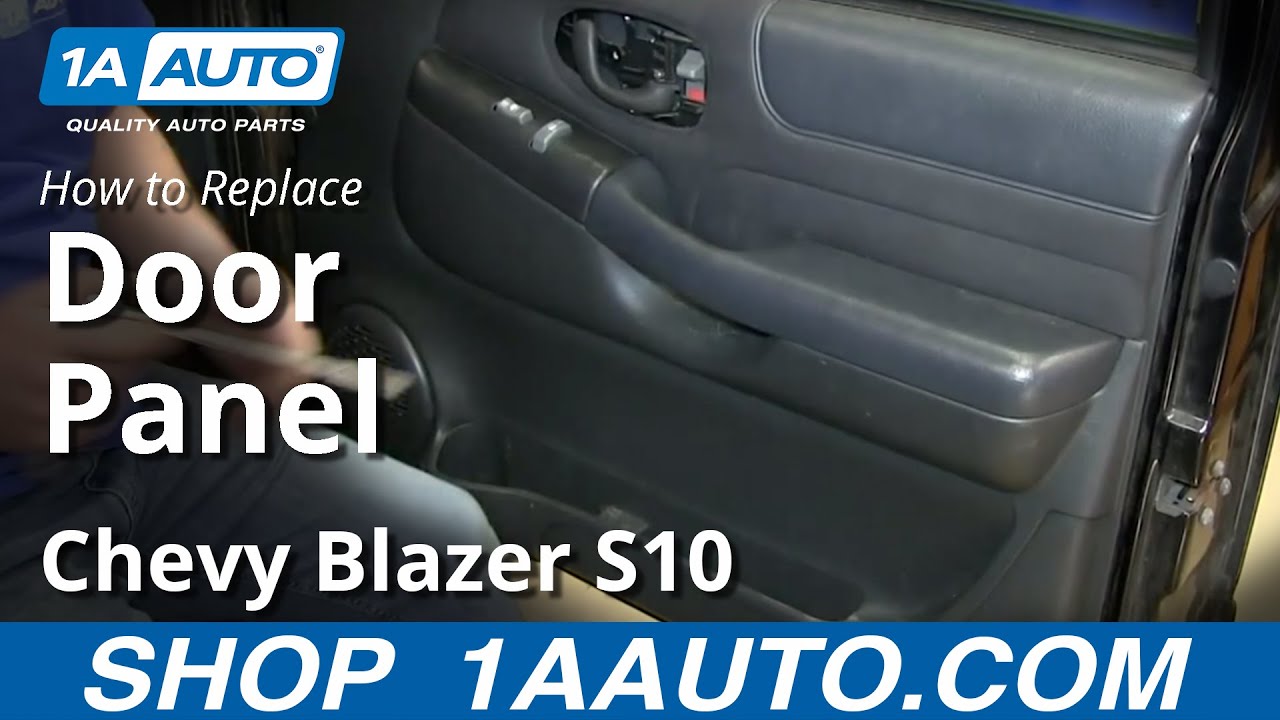 How To Remove Door Panel 98-05 Chevy S10 Blazer