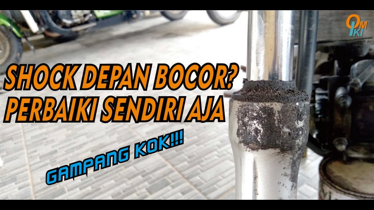 GANTI SEAL SHOCK DEPAN MOTOR | SUZUKI SMASH