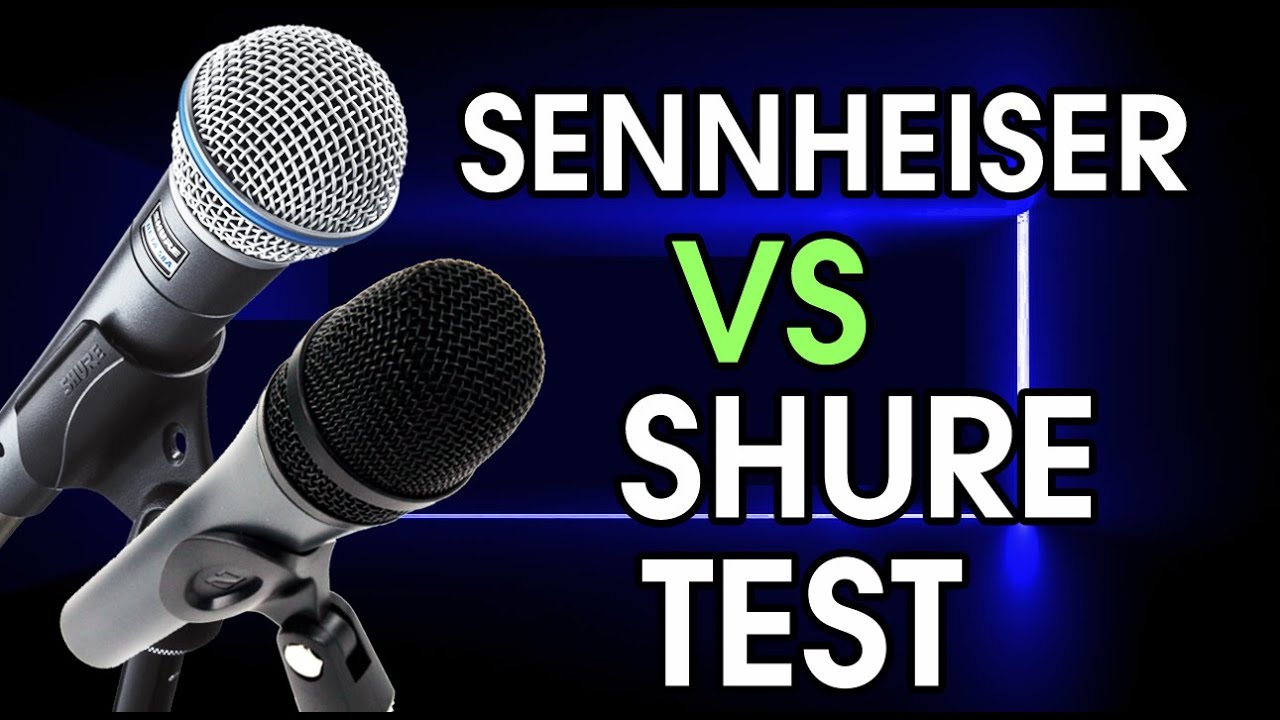 Sennheiser VS Shure - Test en français