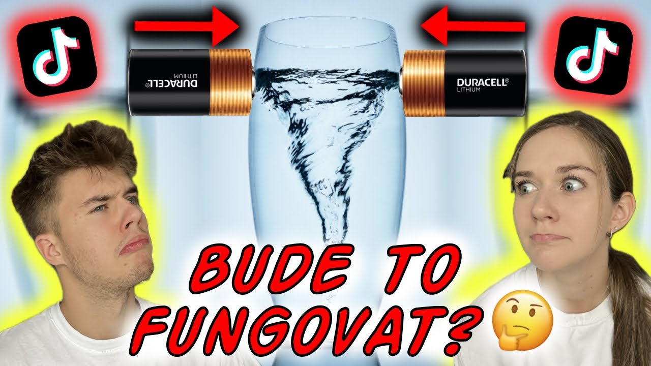 Zkou&scaron;&iacute;me TIKTOK LIFEHACKY - Torn&aacute;do ve skleničce??!!!