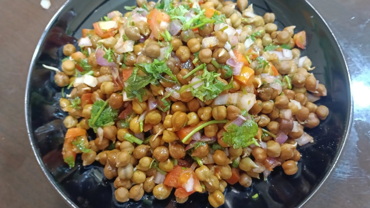 Protein rich healthy chana Chaat receipe 