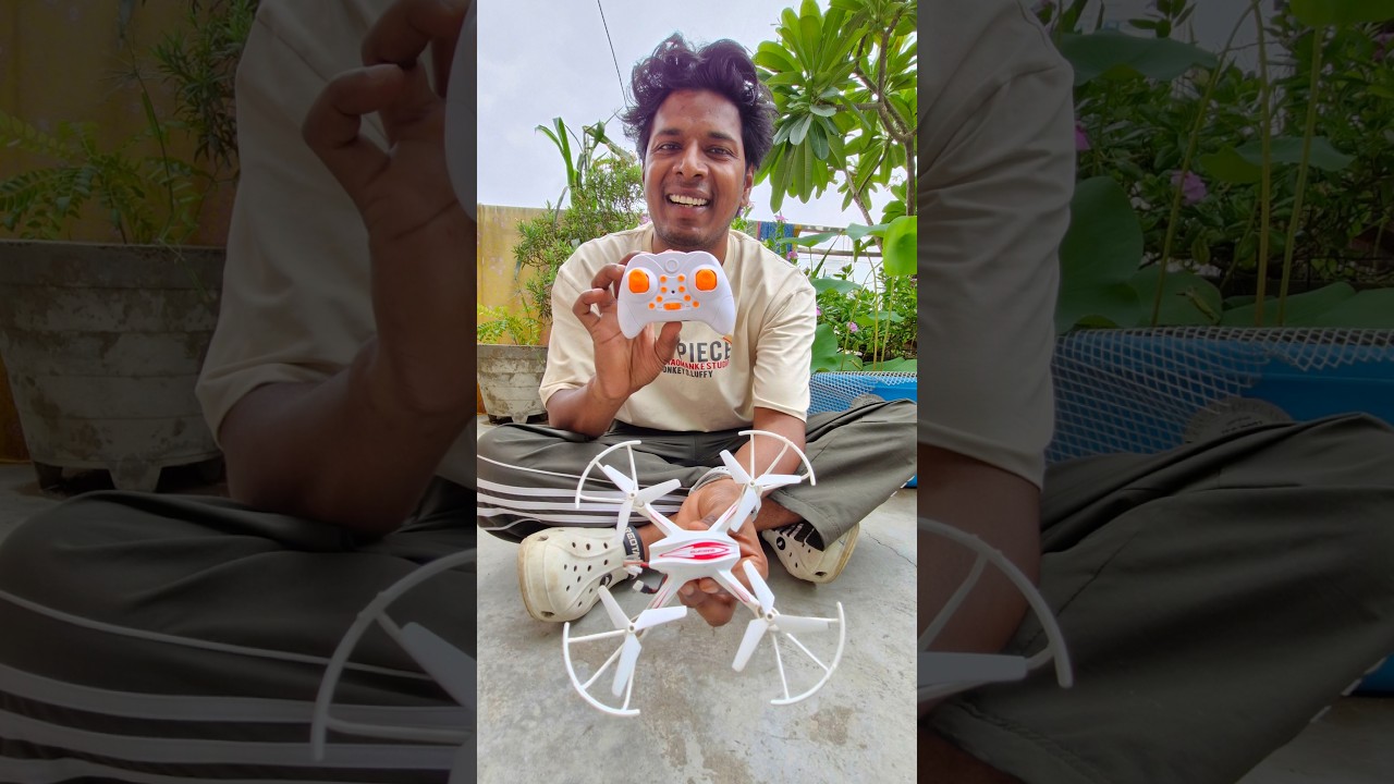 Remote control Drone Unboxing & Testing #rccar #remotecontrol #drone #toys