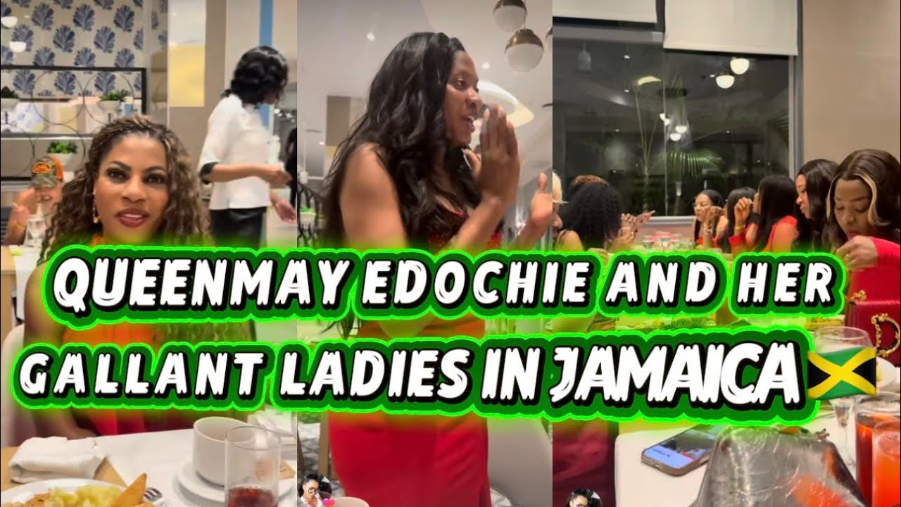 QUEENMAY EDOCHIE AND HER GALLANT LADIES IN JAMAICA 🇯🇲 