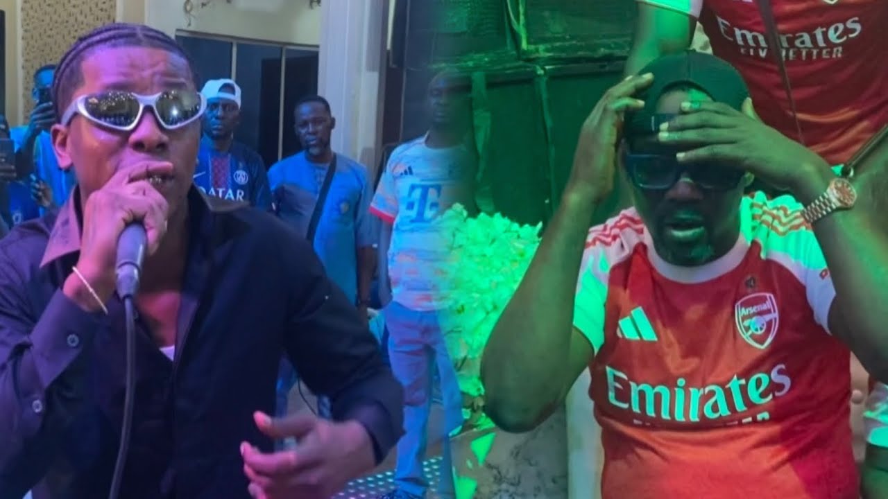 WATCH THE REACTION OF ALH. PASUMA & TIRI LEATHER WHILE SMALL DOCTOR PERFORM ON STAGE