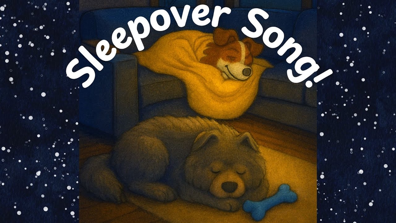 Where&rsquo;s Angie? Bailey&rsquo;s Sleepover Adventure Begins! 🐾🌙 | Bailey's Colourful Sleepover&mdash;The Song!