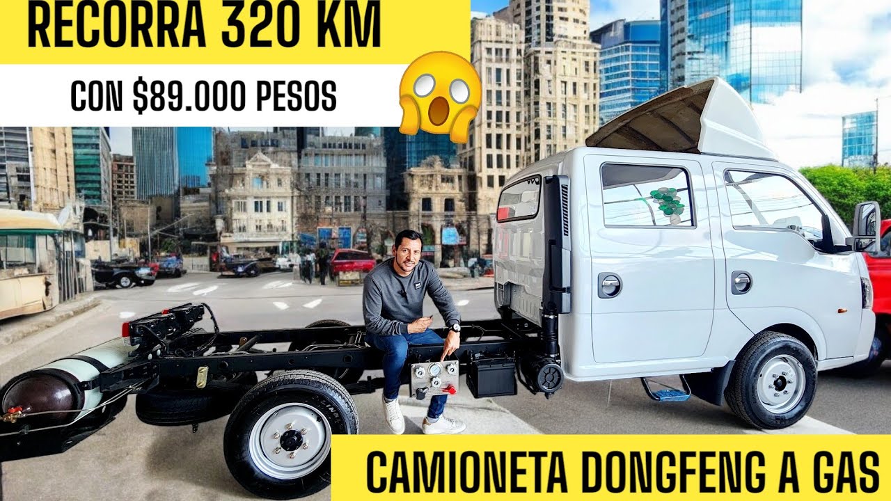 CAMIONETA DONGFENG A GAS #bogota #colombia #camiones #camionetas #Conductores #camioneros #camionero