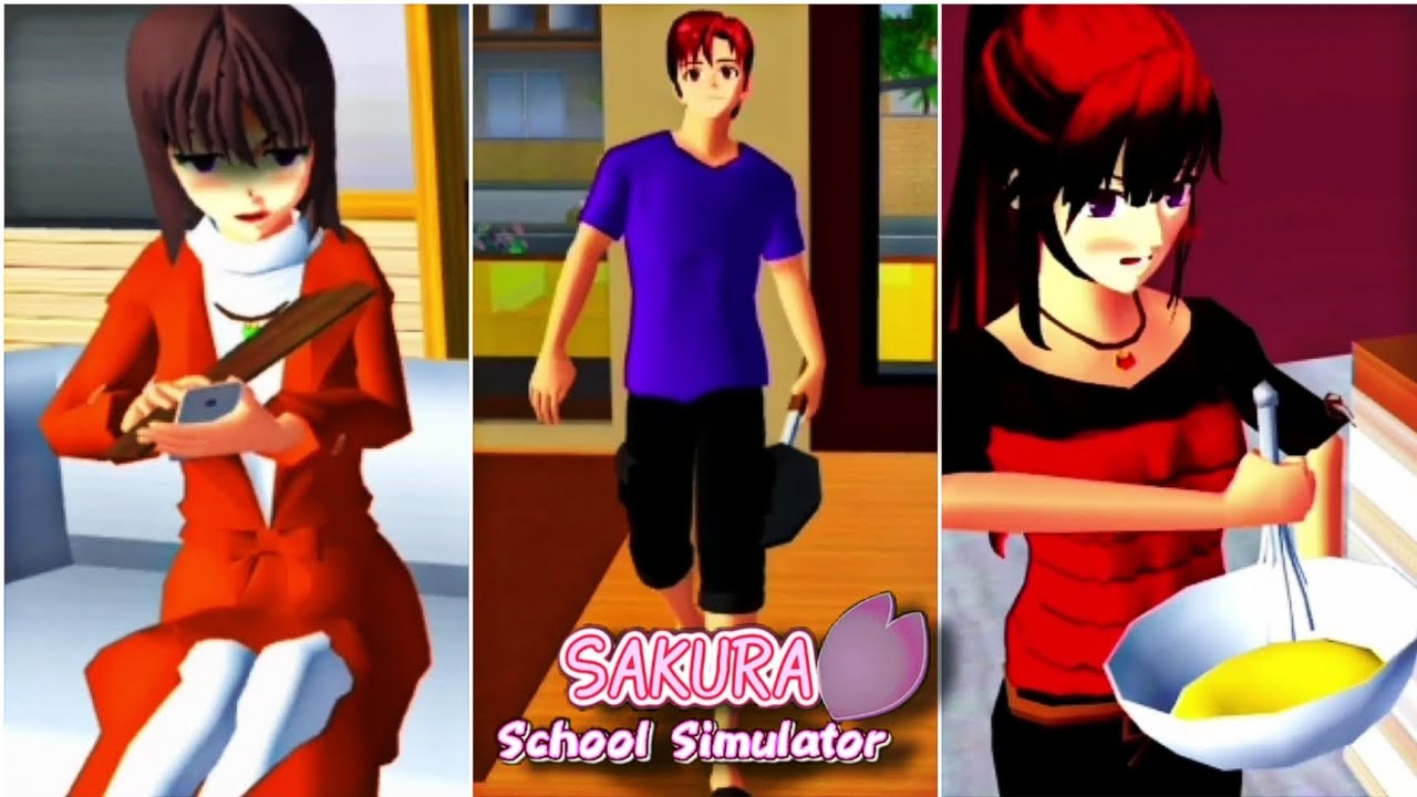 تجميع مقاطع مضحكة (تحشيش ساكورا)😂 ساكورا سكول سمليتر || sakura school simulator
