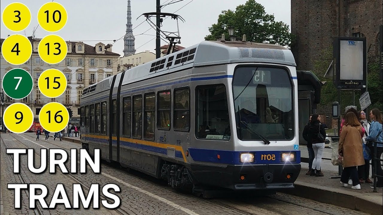 [4K] 🇮🇹 Trams in Turin - All The Lines / Tram a Torino - Tutte Le Linee (2023)