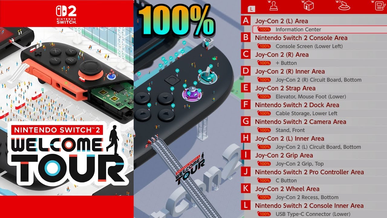 Nintendo Switch 2 Welcome Tour [01] 100% Switch 2 Longplay