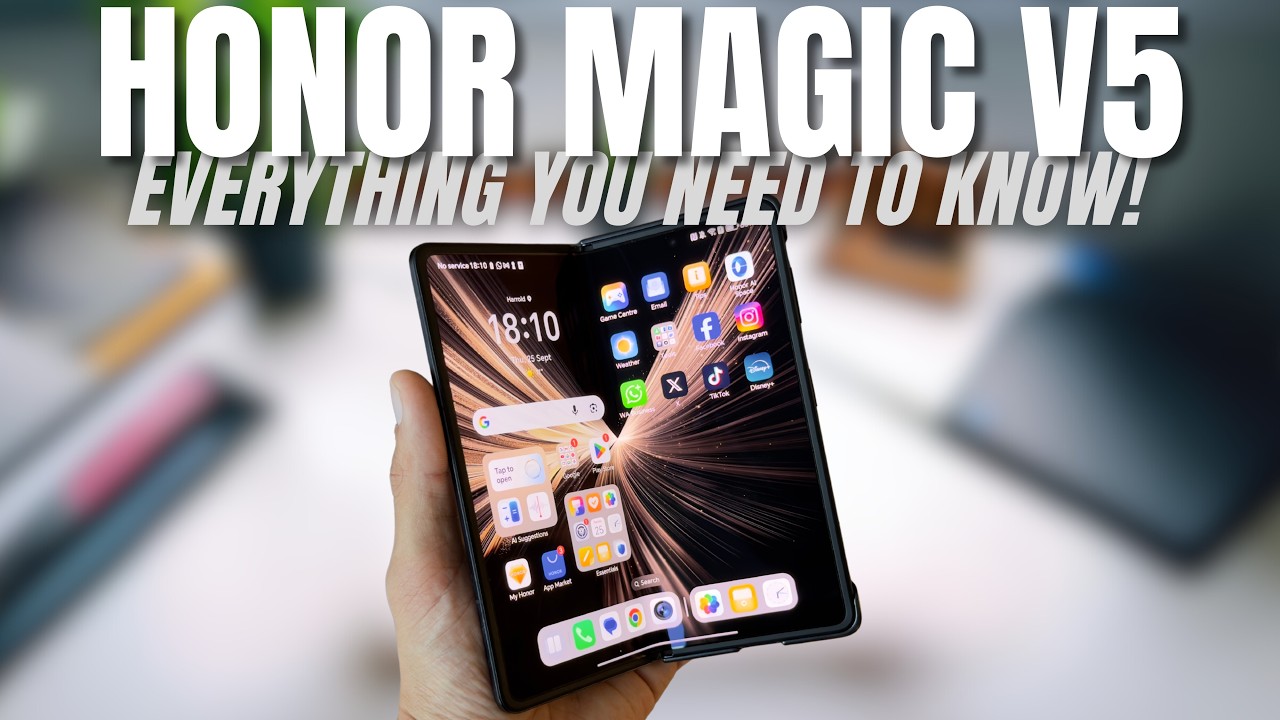 Подробный обзор HONOR Magic V5 | Тонкий, мощный и действительно практичный!