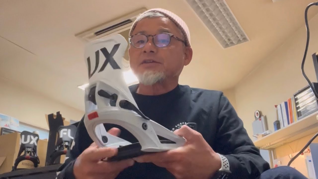 FLUX Step On ビンディングの開放レバーに延長ケーブル”Ｂ‘ケーブル“を取付