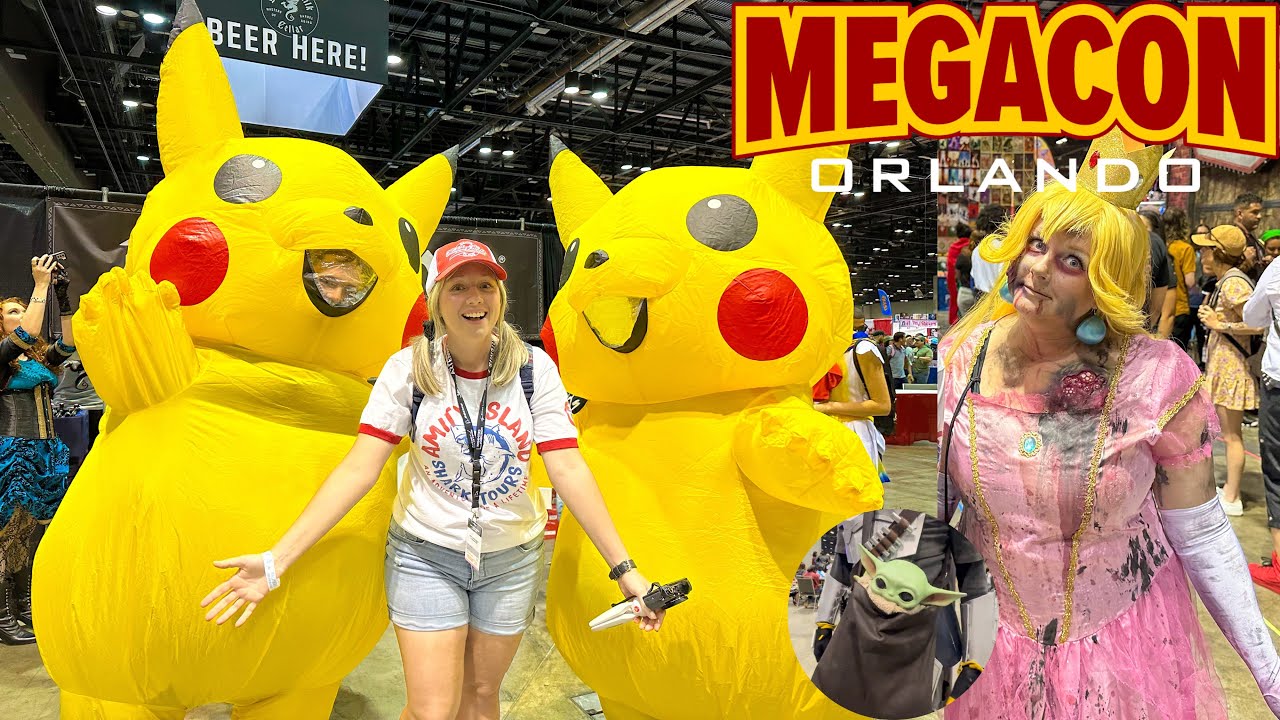 We Went to MegaCon Orlando 2023! A Real Haunted House, Characters, Cosplay, Star Wars, Art & MORE