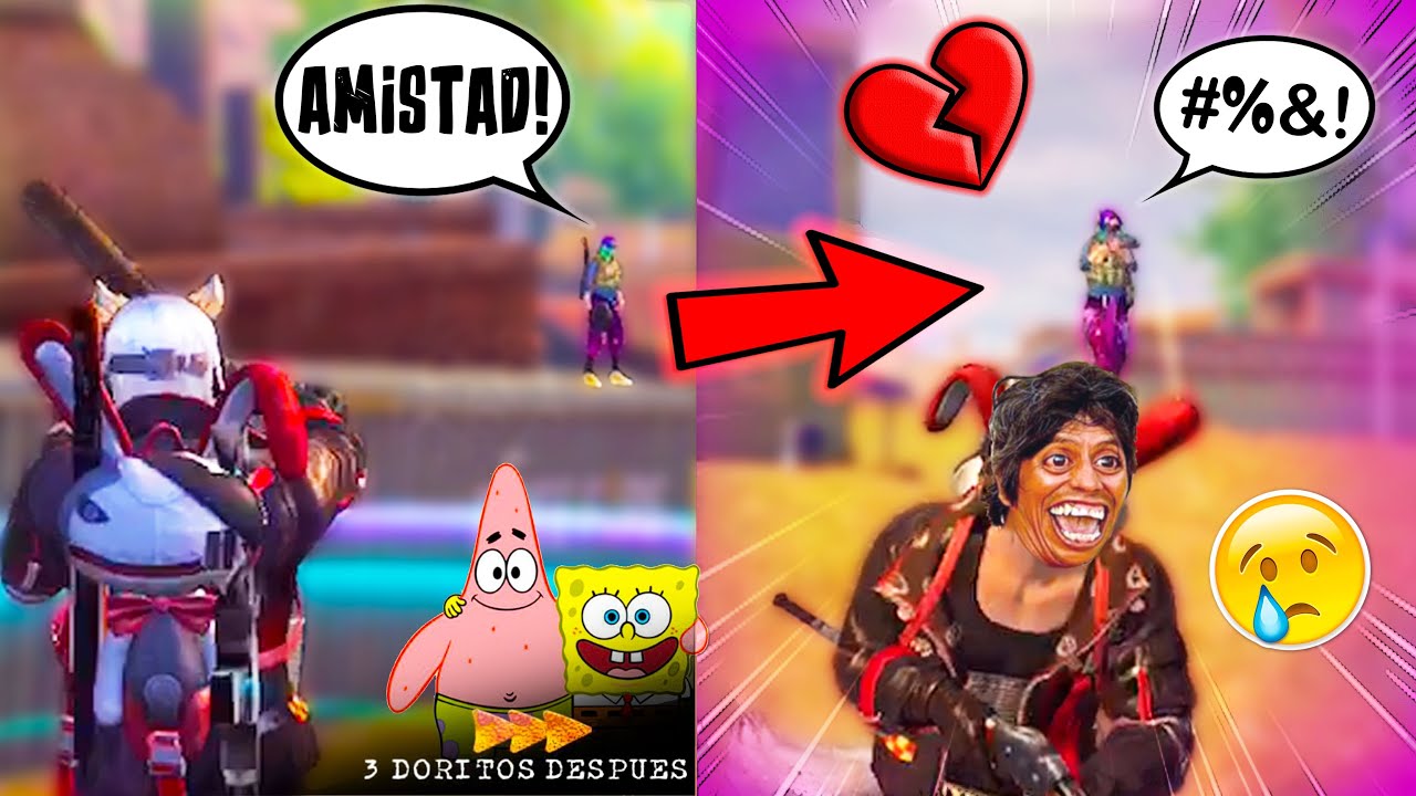 ME TRAICIONARON 😭ENCUENTRO RIVAL DE VIDA INFINITA 😰 PASE ÉLITE FREE FIRE 🚀 *GRACIOSO* 🤣