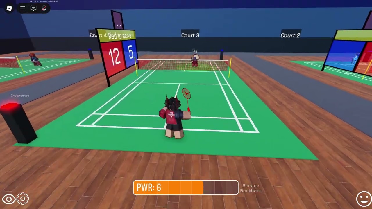 Badminton Sky High! | Gameplay  HD | Roblox |