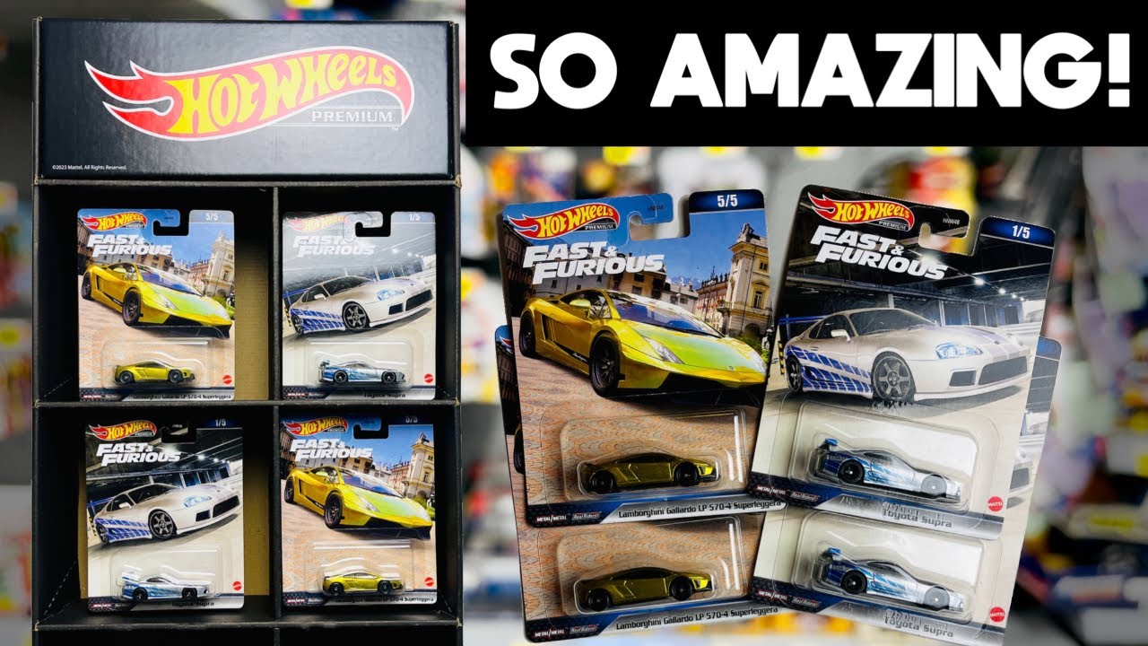 OH WOW! I FOUND TWO HOT WHEELS PREMIUM FAST AND FURIOUS SHIPPERS AT THE WALMART! I WANT THE DISPLAY!