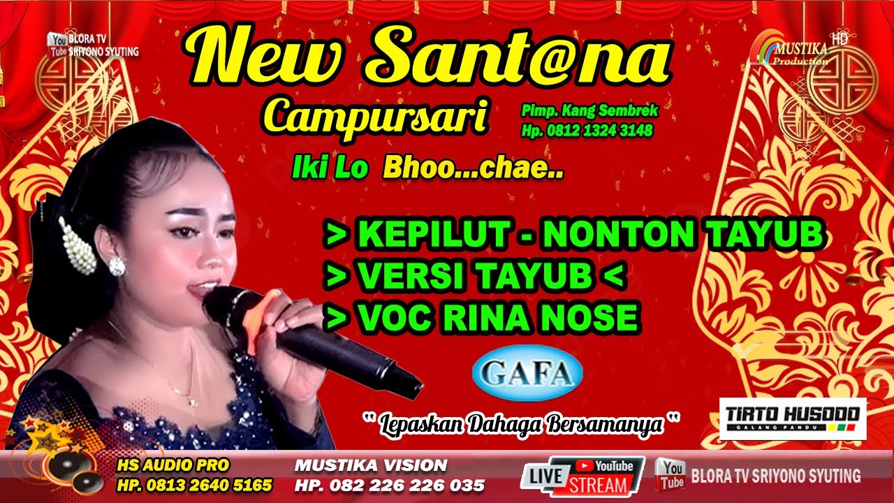KEPILUT = NONTON TAYUB VOC RINA NOSE (VERSI TAYUB) NEW SANTANA CAMPURSARI