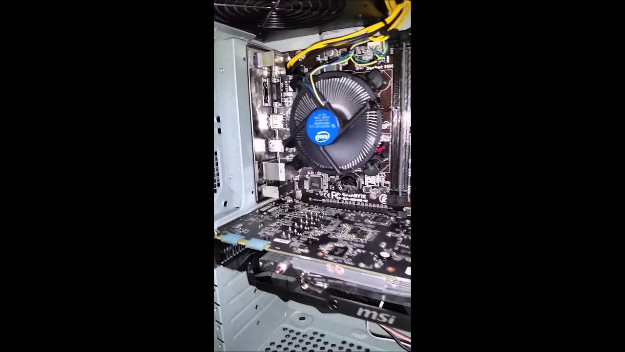 CPU GAMER INTEL CORE I7 4790-BOARD GIGABYTE H81- DDR3 4GB 1333MHZ-NVIDIA GEFORCE GTX 970