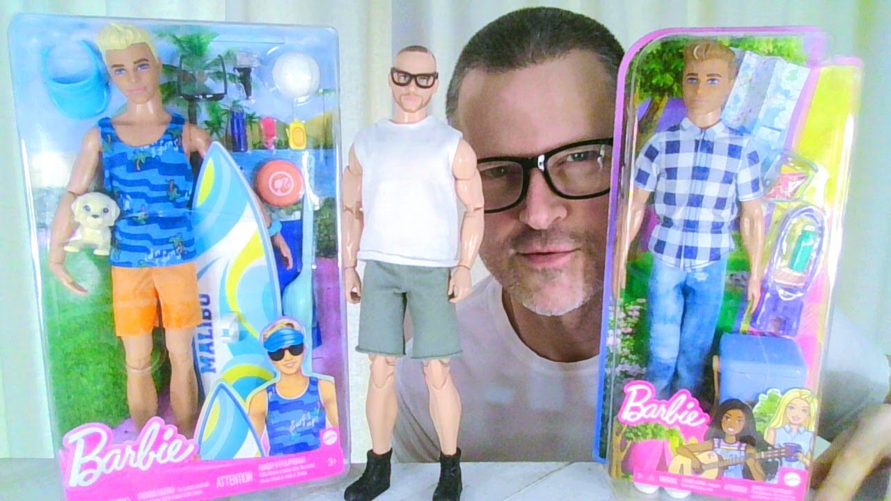 Happy 63rd Birthday Kenneth Sean Carson: It Takes Two Camping Surfboard Beach Barbie Ken Doll Review