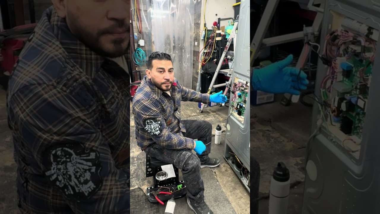 Conversión de nevera LG inverter a convencional con relay 12 volts 4 puntas 🔥🔥🔥🔥