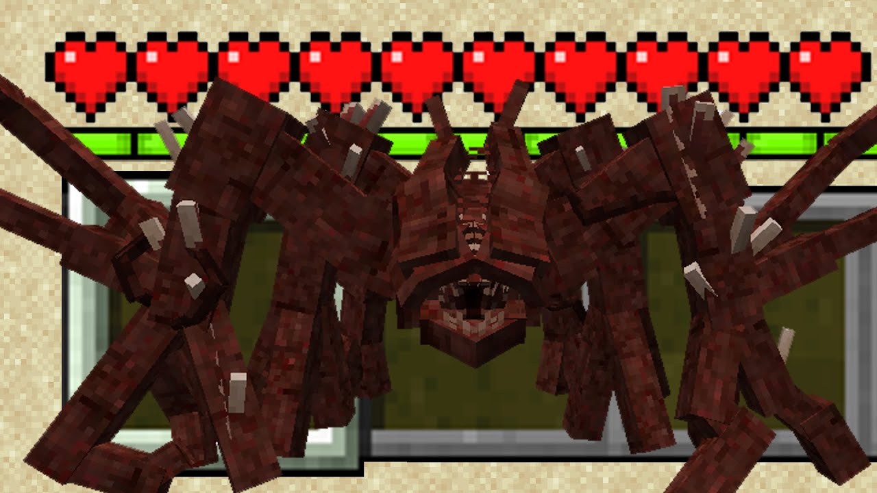 Minecraft : FORBIDDEN THE MIND FLAYER MOD in Minecraft! (Stranger Things)