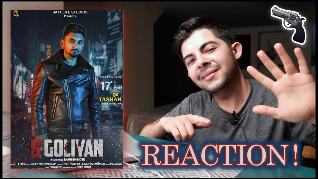 Pakistani Reaction on Punjabi Song 5 GOLIYAN | SABI BHINDER | THE KIDD | TRU MAKERS