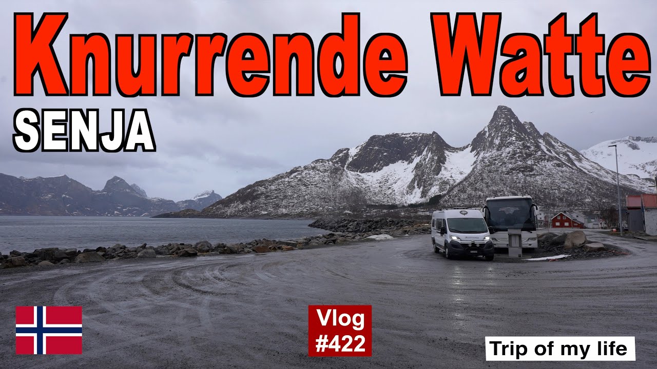 #422 Roadtrip Norwegen, Senja - V&E SUCHE | Fjordgard, Mefjordvaer, Senjahopen | Mistwetter, Vanlife