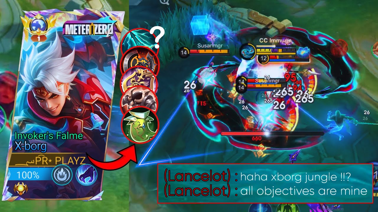 WHY LANCELOT CAN’T TOUCH X-BORG 💀🔥 | FULL DOMINATION! (MLBB)