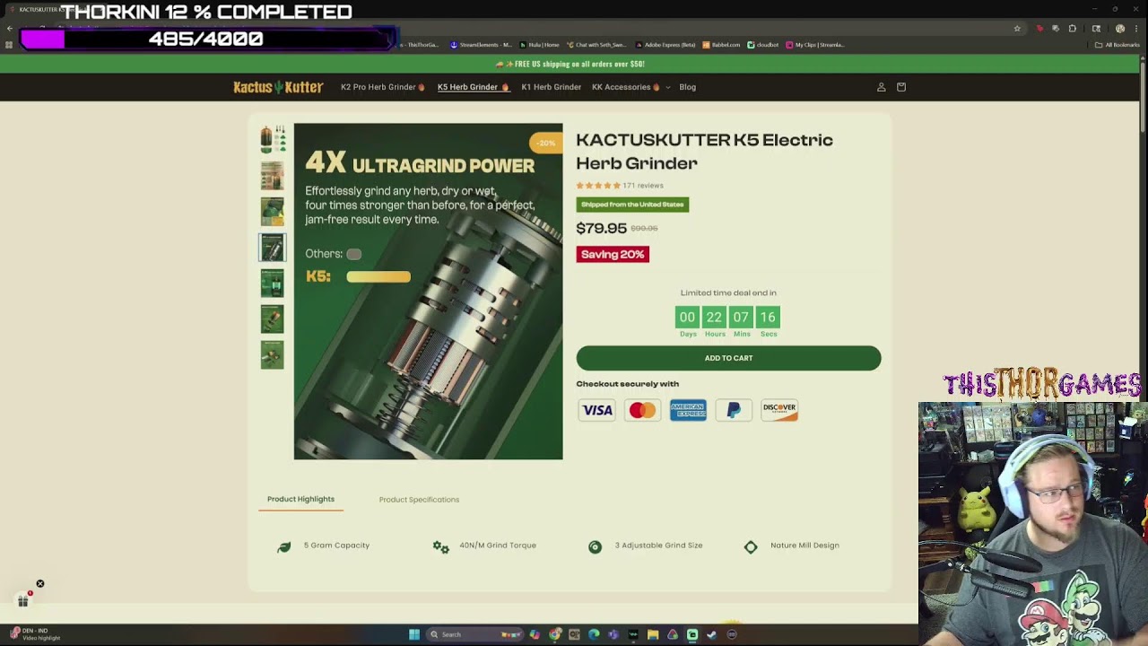 Time For an Honest Review of the K5 Grinder by Kactus Kutter!