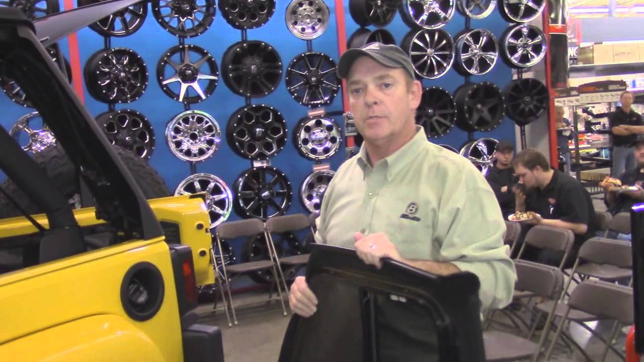 Bestop Jeep Trektop Pro - The Jeep Soft Top with Hardtop Features