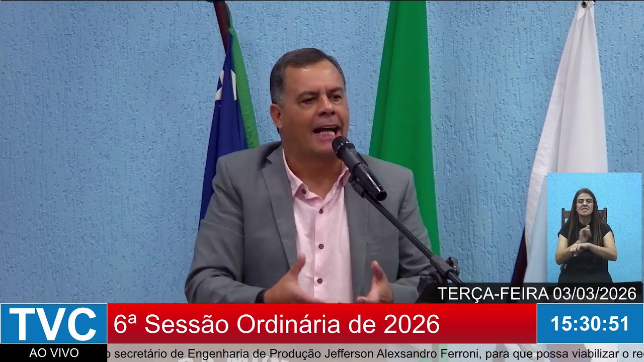 6ª Sessão Ordinária de 2026