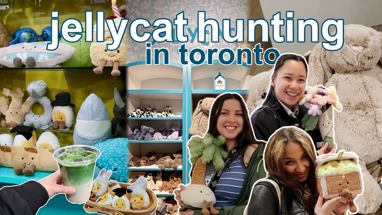 jellycat hunting in toronto 🧸🤍 finding retired, rare and new jellycats