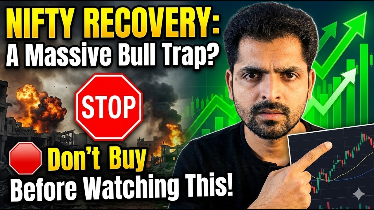 நாளைய பங்கு சந்தை | WHY NIFTY RECOVER? MASSIVE BULL TRAP ? | Share Market Nifty Tamil Analysis