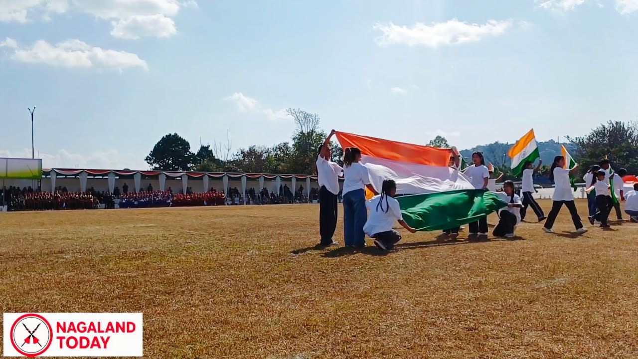 India Flag Dance Performance | Republic Day 2026 Nagaland | Patriotic Celebration