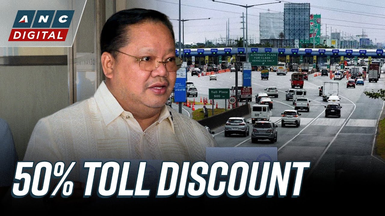 WATCH: Rep. Valeriano pushes 50% toll discount proposal as oil prices surge | ANC