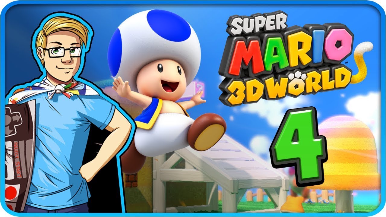 Super Mario 3D World - PART 4 - ChadtronicGames