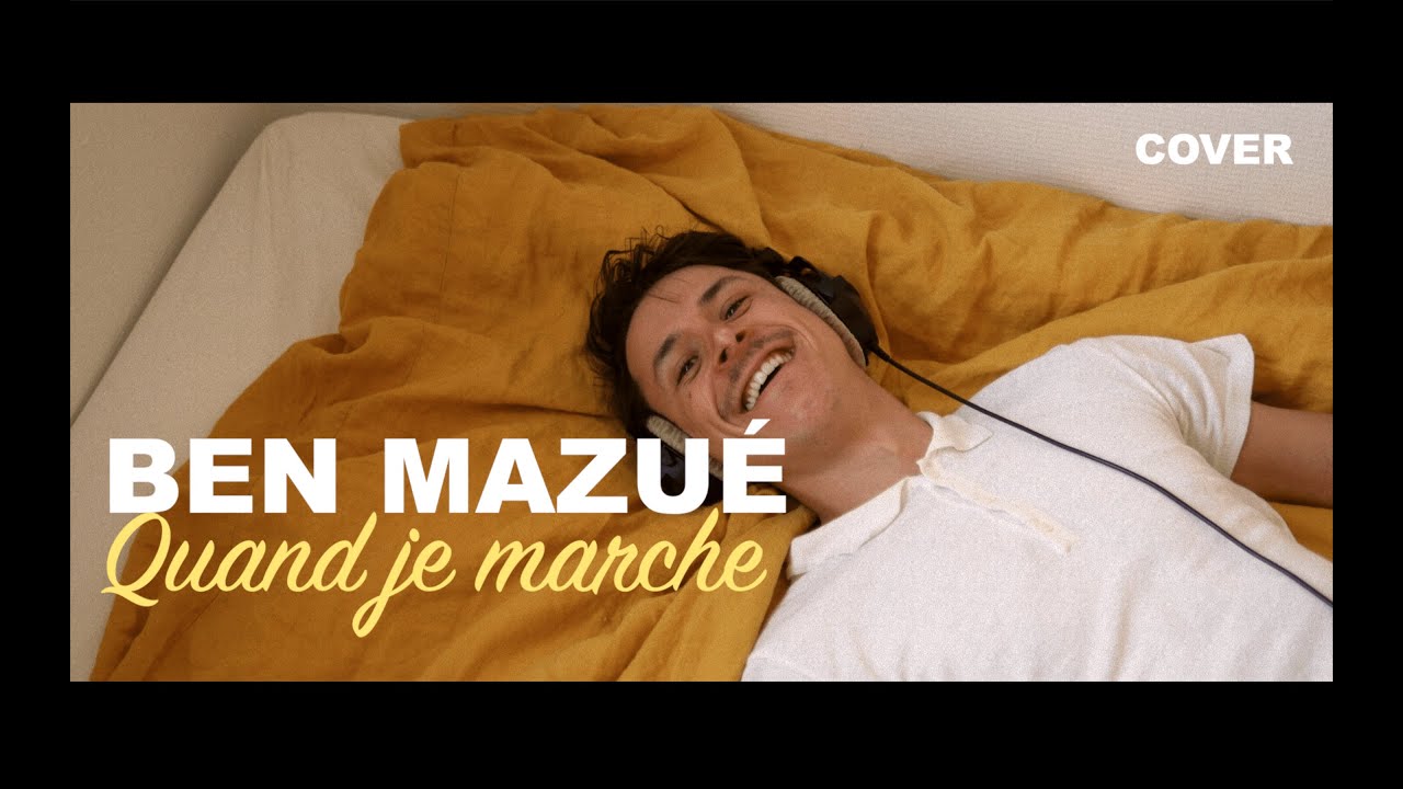 Ben Mazué - Quand je marche (Cover Piano/voix)